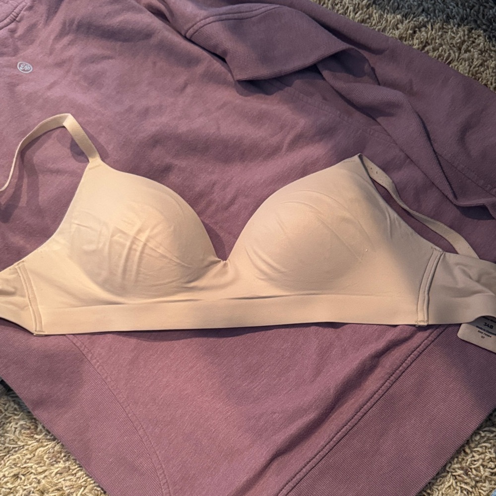 Soma Light Beige Wireless T-Shirt Bra